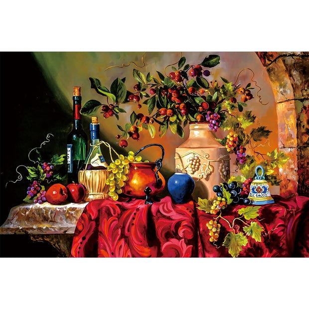 Ingooood Wooden Jigsaw Puzzle 1000 Pieces for Adult-Midsummer Fruit - Ingooood jigsaw puzzle 1000 piece