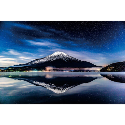 Ingooood Wooden Jigsaw Puzzle 1000 Pieces for Adult-Fujisan at night - Ingooood jigsaw puzzle 1000 piece