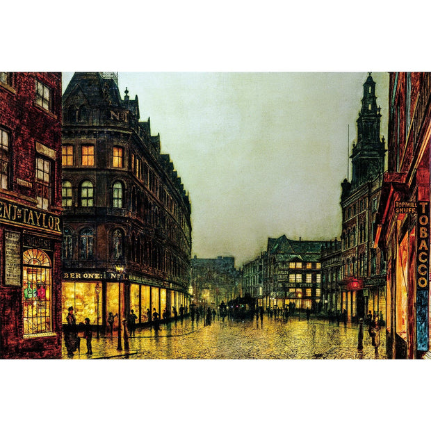 Ingooood Wooden Jigsaw Puzzle 1000 Pieces for Adult- City Street - Ingooood jigsaw puzzle 1000 piece