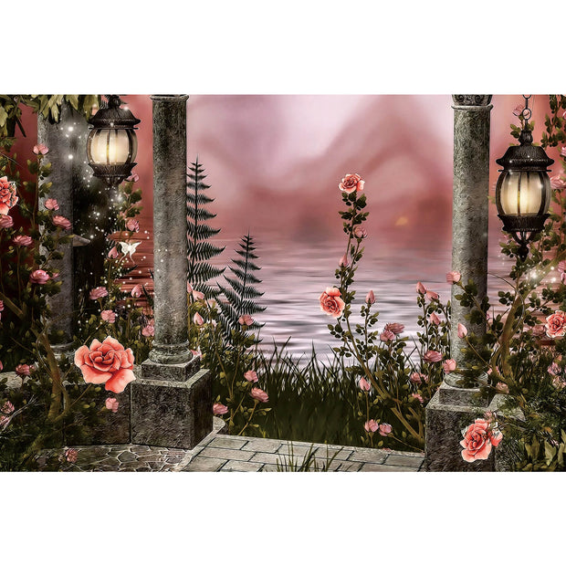 Ingooood Wooden Jigsaw Puzzle 1000 Piece - Rose Garden - Ingooood jigsaw puzzle 1000 piece