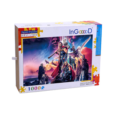 Ingooood Wooden Jigsaw Puzzle 1000 Piece - Thor - Ingooood jigsaw puzzle 1000 piece