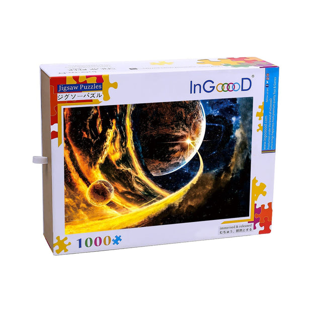 Ingooood Wooden Jigsaw Puzzle 1000 Pieces for Adult-Comet shock - Ingooood jigsaw puzzle 1000 piece