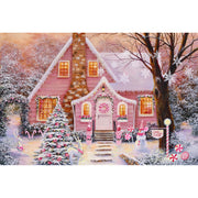 Ingooood Wooden Jigsaw Puzzle 1000 Pieces-Pink Christmas-Entertainment Toys for Adult Special Graduation or Birthday Gift Home Decor - Ingooood jigsaw puzzle 1000 piece