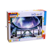 Ingooood Wooden Jigsaw Puzzle 1000 Piece - Fantasy Starry Sky - Ingooood jigsaw puzzle 1000 piece