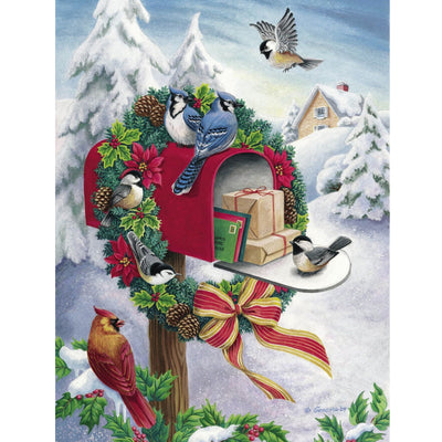 Ingooood Wooden Jigsaw Puzzle 1000 Piece - Christmas Series - Gifts in the mailbox - Ingooood jigsaw puzzle 1000 piece