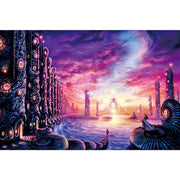 Ingooood Wooden Jigsaw Puzzle 1000 Piece - Sunset - Ingooood jigsaw puzzle 1000 piece