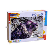 Ingooood Wooden Jigsaw Puzzle 1000 Pieces for Adult-neither fish nor fowl - Ingooood jigsaw puzzle 1000 piece