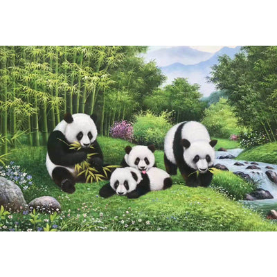 Ingooood Wooden Jigsaw Puzzle 1000 Piece for Adult-Panda - Ingooood jigsaw puzzle 1000 piece