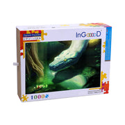 Ingooood Wooden Jigsaw Puzzle 1000 Pieces for Adult-Green Tree Python - Ingooood jigsaw puzzle 1000 piece