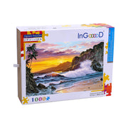 Ingooood Wooden Jigsaw Puzzle 1000 Piece for Adult-Summer Waves - Ingooood jigsaw puzzle 1000 piece