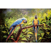 Ingooood Wooden Jigsaw Puzzle 1000 Piece - Parrot Oil Painting - Ingooood jigsaw puzzle 1000 piece