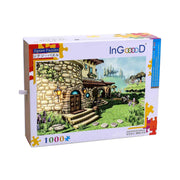 Ingooood-Jigsaw Puzzle 1000 Pieces-Sneak Peek Series-Anime farm_IG-1574 Entertainment Toys for Adult Graduation or Birthday Gift Home Decor - Ingooood_US