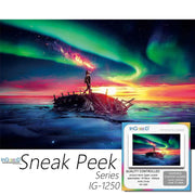 Ingooood-Jigsaw Puzzle 1000 Pieces-Sneak Peek Series-Arctic Circle_IG-1250 Entertainment Toys for Adult Special Graduation or Birthday Gift Home Decor - Ingooood