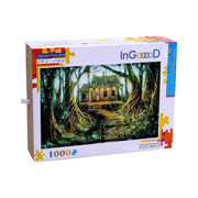 Ingooood-Jigsaw Puzzle 1000 Pieces-Sneak Peek Series-Banyan House_IG-1521 Entertainment Toys for Adult Graduation or Birthday Gift Home Decor - Ingooood