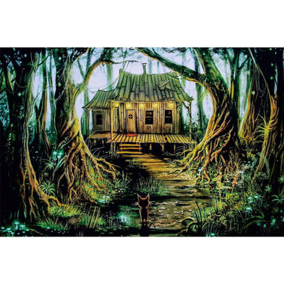 Ingooood-Jigsaw Puzzle 1000 Pieces-Sneak Peek Series-Banyan House_IG-1521 Entertainment Toys for Adult Graduation or Birthday Gift Home Decor - Ingooood