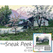 Ingooood-Jigsaw Puzzle 1000 Pieces-Sneak Peek Series-Begonia_IG-1226 Entertainment Toys for Adult Special Graduation or Birthday Gift Home Decor - Ingooood