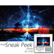 Ingooood-Jigsaw Puzzle 1000 Pieces-Sneak Peek Series-Bright Starry Sky_IG-1310 Entertainment Toys for Adult Special Graduation or Birthday Gift Home Decor - Ingooood