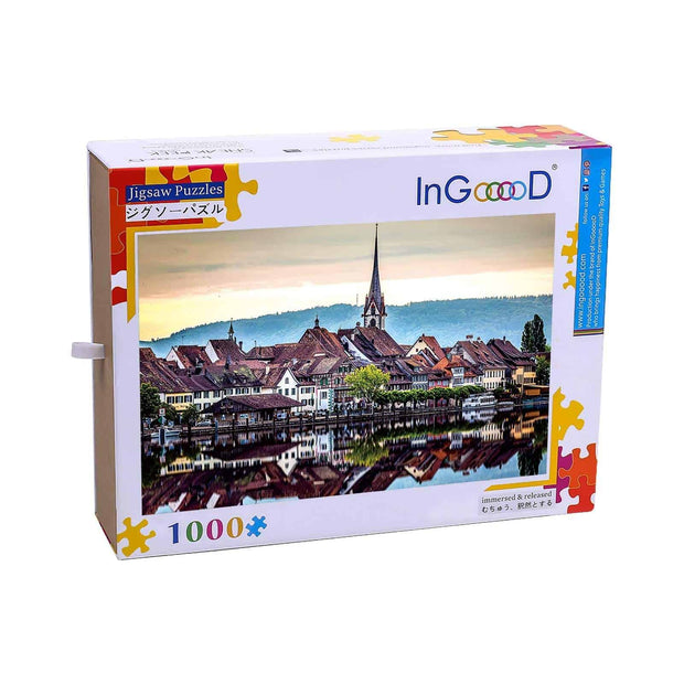 Ingooood-Jigsaw Puzzle 1000 Pieces-Sneak Peek Series-Brittany_IG-1540 Entertainment Toys for Adult Graduation or Birthday Gift Home Decor - Ingooood_US
