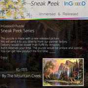 Ingooood-Jigsaw Puzzle 1000 Pieces-Sneak Peek Series-by The Mountain Creek_IG-1115 Entertainment Toys for  Graduation or Birthday Gift Home Decor - Ingooood