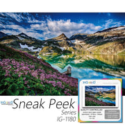 Ingooood-Jigsaw Puzzle 1000 Pieces-Sneak Peek Series-Calm Lake_IG-1180 Entertainment Toys for Adult Special Graduation or Birthday Gift Home Decor - Ingooood