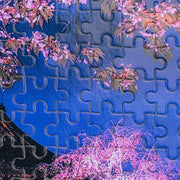 Ingooood-Jigsaw Puzzle 1000 Pieces-Sneak Peek Series- Cherry Blossoms on The Lake_IG-1168 Entertainment Toy for Graduation or Birthday Gift Home Decor - Ingooood