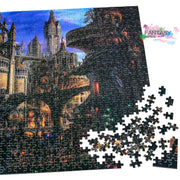 Ingooood-Jigsaw Puzzle 1000 Pieces-Sneak Peek Series-City of Green Plants_IG-1146 Entertainment Toy for Special Graduation or Birthday Gift Home Decor - Ingooood_US