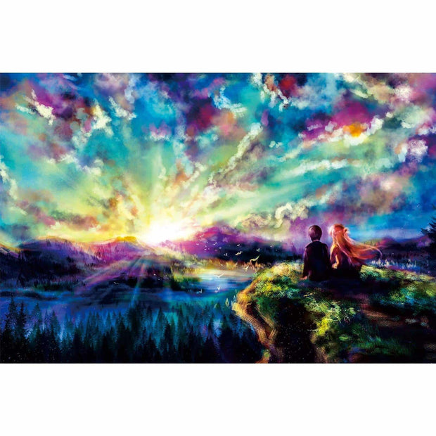 Ingooood-Jigsaw Puzzle 1000 Pieces-Sneak Peek Series-Color sky_IG-1570 Entertainment Toys for Adult Graduation or Birthday Gift Home Decor - Ingooood_US