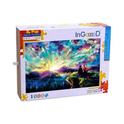 Ingooood-Jigsaw Puzzle 1000 Pieces-Sneak Peek Series-Color sky_IG-1570 Entertainment Toys for Adult Graduation or Birthday Gift Home Decor - Ingooood_US