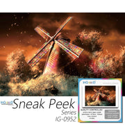 Ingooood-Jigsaw Puzzle 1000 Pieces-Sneak Peek Series-Color Windmill_IG-0952 Entertainment Toys for  Graduation or Birthday Gift Home Decor - Ingooood