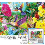 Ingooood- Jigsaw Puzzle 1000 Pieces- Sneak Peek Series-Colorful Spring_IG-0672 Entertainment Toys for Adult Graduation or Birthday Gift Home Decor - Ingooood