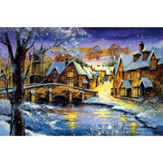 Ingooood-Jigsaw Puzzle 1000 Pieces-Sneak Peek Series-Covered with Snow_IG-0923 Entertainment Toys for Graduation or Birthday Gift Home Decor - Ingooood