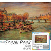 Ingooood- Jigsaw Puzzle 1000 Pieces- Sneak Peek Series-Cruise Ship_IG-0699 Entertainment Toys for Adult Special Graduation or Birthday Gift Home Decor - Ingooood