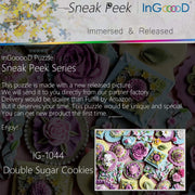 Ingooood-Jigsaw Puzzle 1000 Pieces-Sneak Peek Series-Double Sugar Cookies_IG-1044 Entertainment Toys for Graduation or Birthday Gift Home Decor - Ingooood