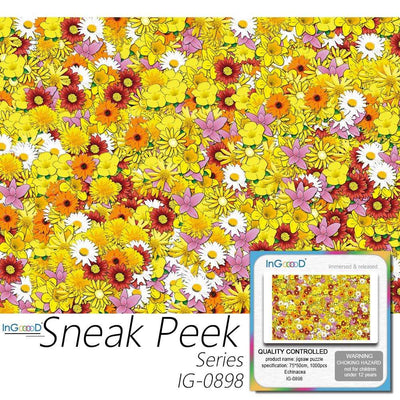 Ingooood- Jigsaw Puzzle 1000 Pieces- Sneak Peek Series-Echinacea_IG-0898 Entertainment Toys for Adult Special - Ingooood