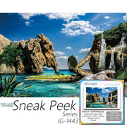 Ingooood-Jigsaw Puzzle 1000 Pieces-Sneak Peek Series-Elephant Trunk Hill_IG-1443 Entertainment Toys for Adult Graduation or Birthday Gift Home Decor - Ingooood