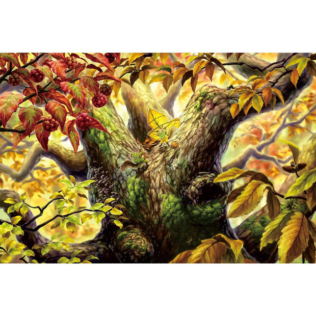 Ingooood-Jigsaw Puzzle 1000 Pieces-Sneak Peek Series-Elf Tree_IG-0937 Entertainment Toys for Adult Special Graduation or Birthday Gift Home Decor - Ingooood