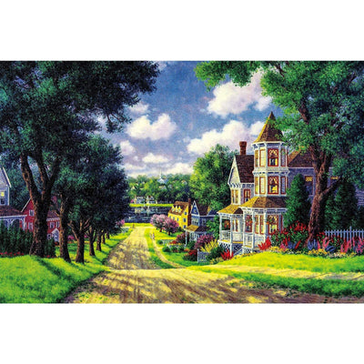 Ingooood-Jigsaw Puzzle 1000 Pieces-Sneak Peek Series-European garden_IG-1519 Entertainment Toys for Adult Graduation or Birthday Gift Home Decor - Ingooood