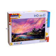 Ingooood-Jigsaw Puzzle 1000 Pieces-Sneak Peek Series-Falling meteor_IG-1516 Entertainment Toys for Adult Graduation or Birthday Gift Home Decor - Ingooood