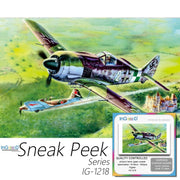 Ingooood-Jigsaw Puzzle 1000 Pieces-Sneak Peek Series-Fighter_IG-1218 Entertainment Toys for Adult Special Graduation or Birthday Gift Home Decor - Ingooood