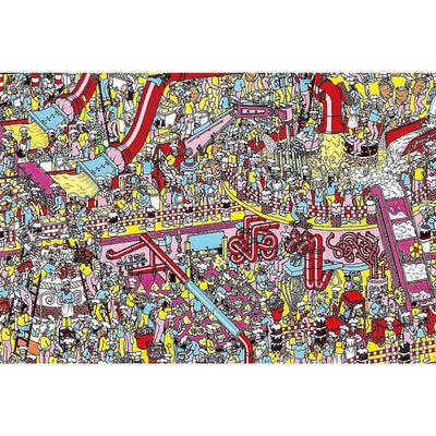 Ingooood-Jigsaw Puzzle 1000 Pieces-Sneak Peek Series-Food factory_IG-1554 Entertainment Toys for Adult Graduation or Birthday Gift Home Decor - Ingooood_US