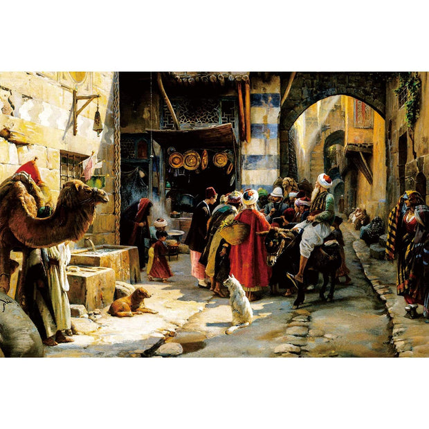 Ingooood-Jigsaw Puzzle 1000 Pieces-Sneak Peek Series-Free Market_IG-0949 Entertainment Toys for Adult Special Graduation or Birthday Gift Home Decor - Ingooood