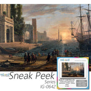 Ingooood- Jigsaw Puzzle 1000 Pieces- Sneak Peek Series-Harbor_IG-0642 Entertainment Toys for Adult Special Graduation or Birthday Gift Home Decor - Ingooood