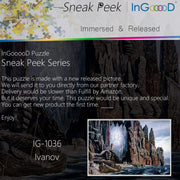 Ingooood-Jigsaw Puzzle 1000 Pieces-Sneak Peek Series-Ivanov_IG-1036 Entertainment Toys for Adult Special Graduation or Birthday Gift Home Decor - Ingooood