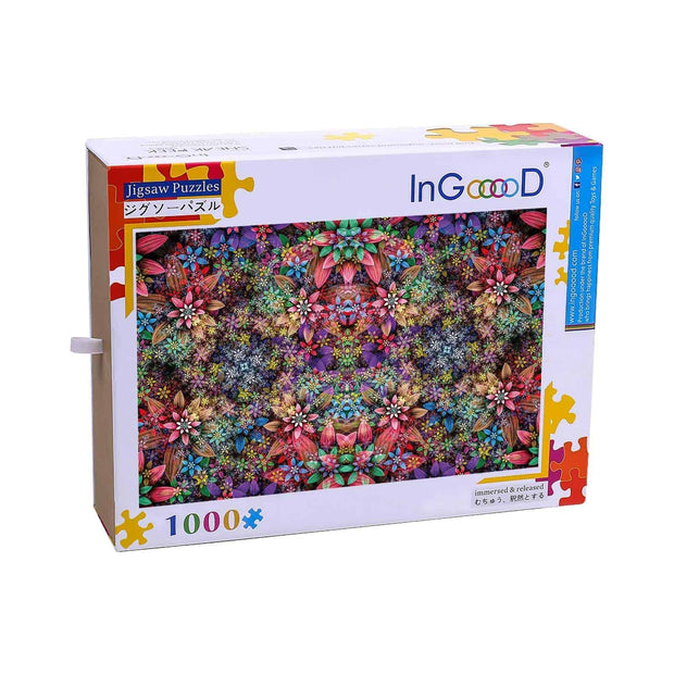 Ingooood-Jigsaw Puzzle 1000 Pieces-Sneak Peek Series-kaleidoscope_IG-1556 Entertainment Toys for Adult Graduation or Birthday Gift Home Decor - Ingooood_US