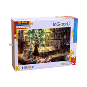 Ingooood-Jigsaw Puzzle 1000 Pieces-Sneak Peek Series-Little Witch's House_IG-1531 Entertainment Toys for Adult Graduation or Birthday Gift Home Decor - Ingooood