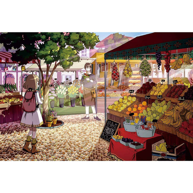 Ingooood-Jigsaw Puzzle 1000 Pieces-Sneak Peek Series-Market street_IG-1525 Entertainment Toys for Adult Graduation or Birthday Gift Home Decor - Ingooood