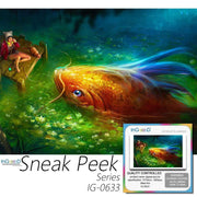 Ingooood- Jigsaw Puzzle 1000 Pieces- Sneak Peek Series-Meet Koi_IG-0633 Entertainment Toys for Adult Special Graduation or Birthday Gift Home Decor - Ingooood