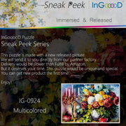 Ingooood-Jigsaw Puzzle 1000 Pieces-Sneak Peek Series-Multicolored_IG-0924 Entertainment Toys for Adult Special Graduation or Birthday Gift Home Decor - Ingooood