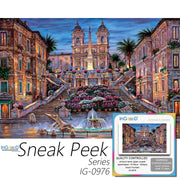 Ingooood-Jigsaw Puzzle 1000 Pieces-Sneak Peek Series-Music Fountain_IG-0976 Entertainment Toys for Graduation or Birthday Gift Home Decor - Ingooood