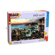 Ingooood-Jigsaw Puzzle 1000 Pieces-Sneak Peek Series-Night city_IG-1533 Entertainment Toys for Adult Graduation or Birthday Gift Home Decor - Ingooood